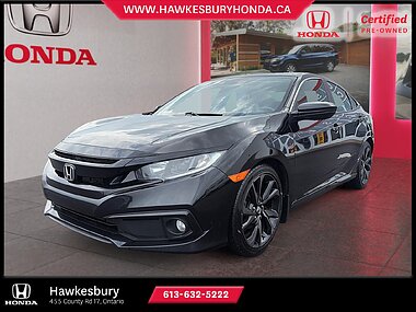 Honda Civic Sport / AUTO / MAGS / 1 OWNER / NO ACCIDENTS 2021